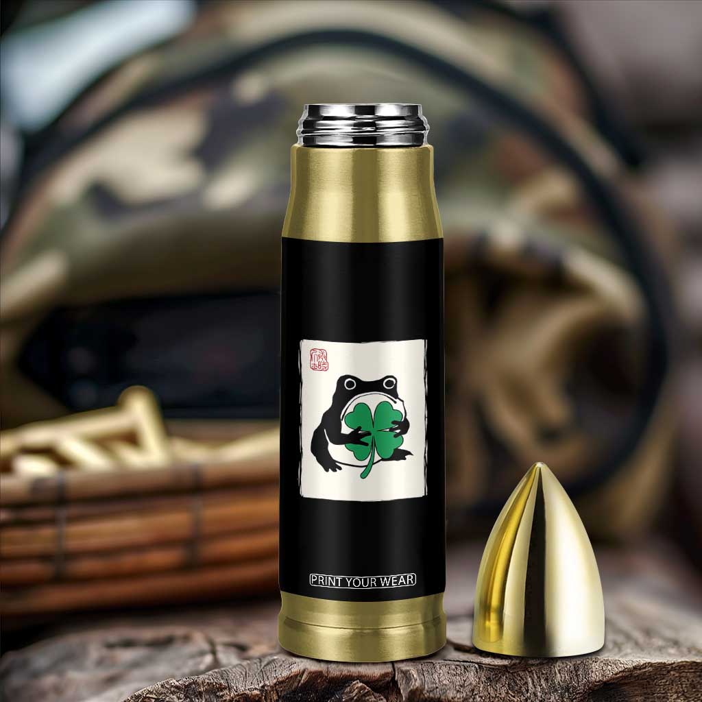 Grumpy Frog Japanese Bullet Tumbler St Patricks Day Gift TS12 Print Your Wear