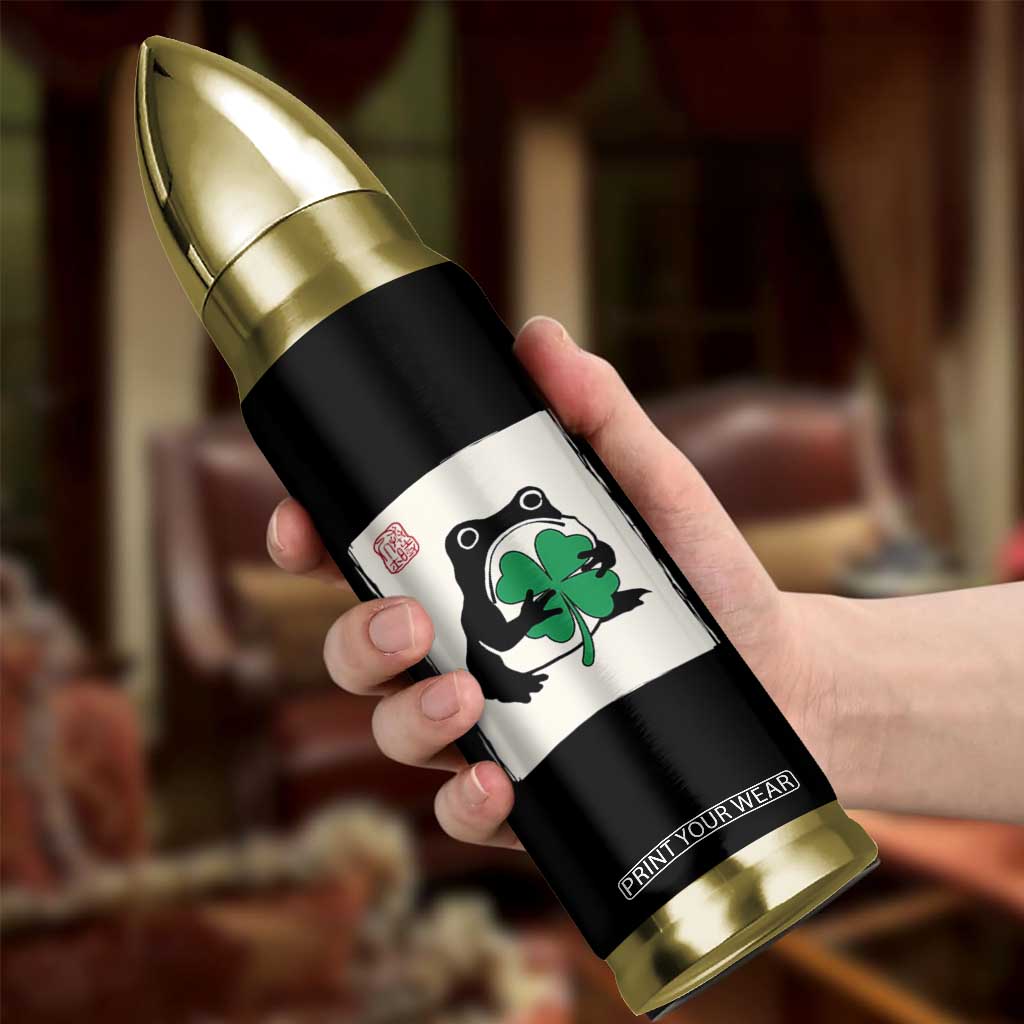 Grumpy Frog Japanese Bullet Tumbler St Patricks Day Gift TS12 Print Your Wear