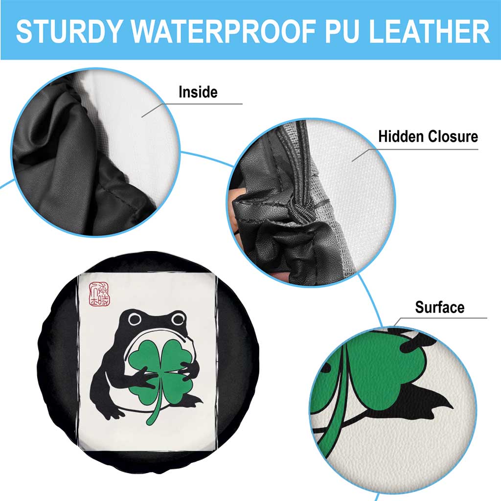 Grumpy Frog Japanese Spare Tire Cover St Patricks Day Gift TS12 Print Your Wear