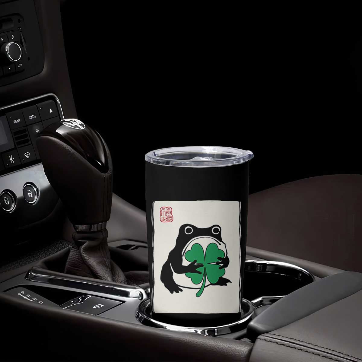 Grumpy Frog Japanese Tumbler Cup St Patricks Day Gift TS12 Print Your Wear
