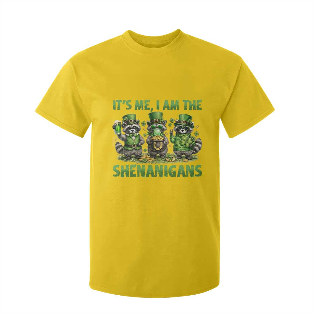 I Am The Shenanigans T Shirt For Kid Funny Irish Raccoon St Patricks Day TS12 Daisy Print Your Wear