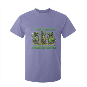 I Am The Shenanigans T Shirt For Kid Funny Irish Raccoon St Patricks Day TS12 Violet Print Your Wear
