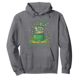 I Am The Shenanigans Hoodie Funny Irish Raccoon TS12 Charcoal Print Your Wear