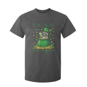 I Am The Shenanigans T Shirt For Kid Funny Irish Raccoon TS12 Dark Heather Print Your Wear