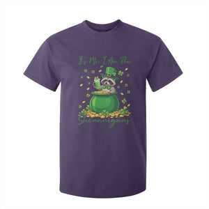 I Am The Shenanigans T Shirt For Kid Funny Irish Raccoon TS12 Purple Print Your Wear