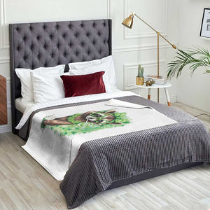 Funny Raccoon St Patricks Day Throw Blanket Irish Party Animal Gift TS12 Print Your Wear