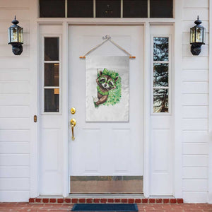 Funny Raccoon St Patricks Day Garden Flag Irish Party Animal Gift TS12 Print Your Wear