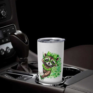 Funny Raccoon St Patricks Day Tumbler Cup Irish Party Animal Gift TS12 Print Your Wear