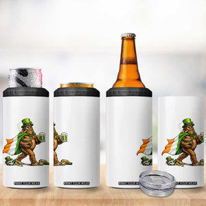 Funny St Patricks Day Bigfoot 4 in 1 Can Cooler Tumbler Mythical Party Gift TS12 Print Your Wear
