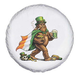 Funny St Patricks Day Bigfoot Spare Tire Cover Mythical Party Gift TS12 Print Your Wear