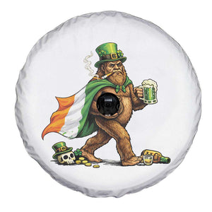 Funny St Patricks Day Bigfoot Spare Tire Cover Mythical Party Gift TS12 Print Your Wear