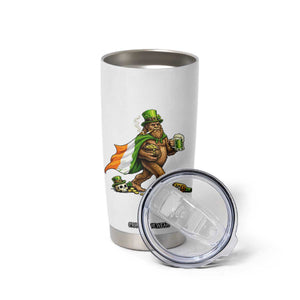 Funny St Patricks Day Bigfoot Tumbler Cup Mythical Party Gift TS12 Print Your Wear