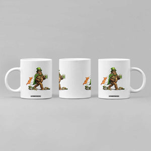 Funny St Patricks Day Bigfoot Coffee Mug Mythical Party Gift TS12 Print Your Wear