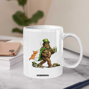 Funny St Patricks Day Bigfoot Coffee Mug Mythical Party Gift TS12 Print Your Wear