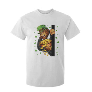 Funny St Patricks Day Bigfoot T Shirt For Kid Irish Revelry Gift TS12 White Print Your Wear