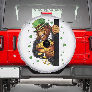 Funny St Patricks Day Bigfoot Spare Tire Cover Irish Revelry Gift TS12 Black Print Your Wear