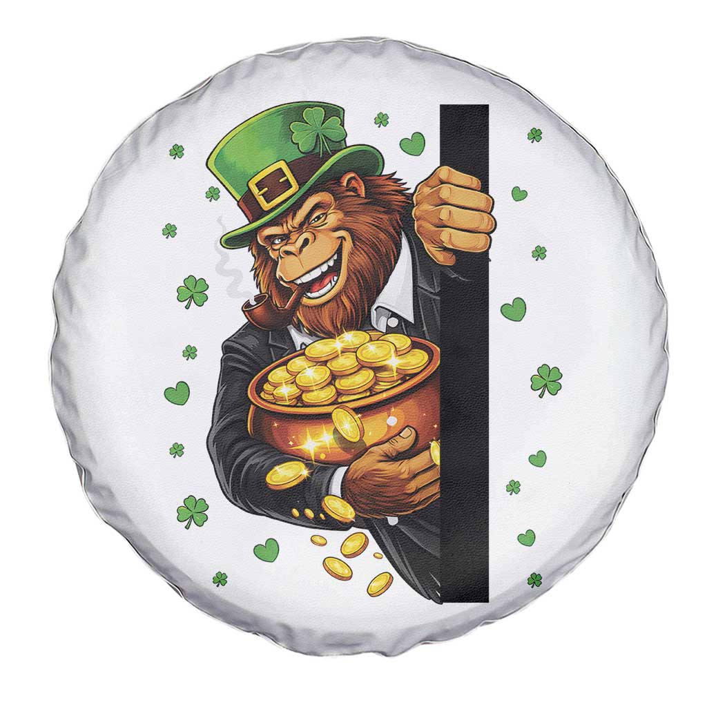 Funny St Patricks Day Bigfoot Spare Tire Cover Irish Revelry Gift TS12 Print Your Wear