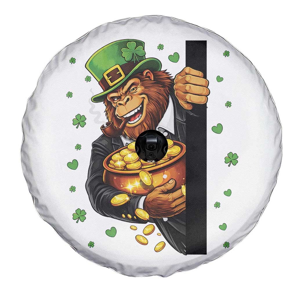 Funny St Patricks Day Bigfoot Spare Tire Cover Irish Revelry Gift TS12 Print Your Wear