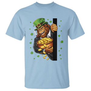 Funny St Patricks Day Bigfoot T Shirt Irish Revelry Gift