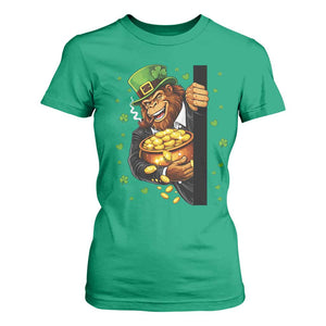 Funny St Patricks Day Bigfoot T Shirt For Women Irish Revelry Gift TS12 Irish Green Print Your Wear