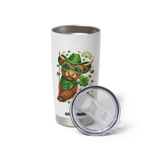 Funny Irish Highland Cow Tumbler Cup St Patricks Day Gift TS12 Print Your Wear