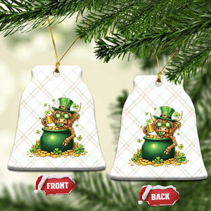 Funny Highland Cow St Patricks Day Ceramic Ornament Farm Lover Gift TS12 Print Your Wear