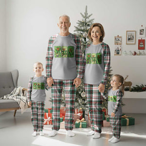 Vintage Highland Cow St Patricks Day Plaid Pajama Set Farm Lover Gift TS12 Christmas Plaid Print Your Wear