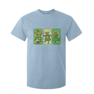 Vintage Highland Cow St Patricks Day T Shirt For Kid Farm Lover Gift TS12 Light Blue Print Your Wear