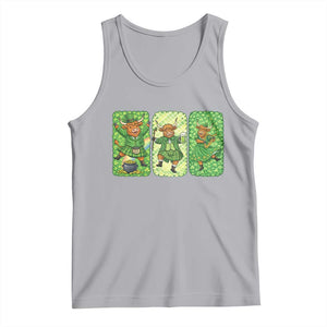Vintage Highland Cow St Patricks Day Tank Top Farm Lover Gift TS12 Athletic Heather Print Your Wear