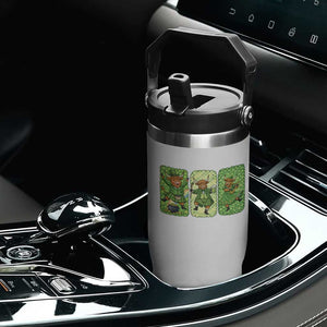 Vintage Highland Cow St Patricks Day Flip Straw Tumbler Farm Lover Gift TS12 Print Your Wear