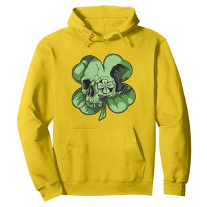 St Patricks Day Lucky Shamrock Skull Gift Hoodie TS12 Daisy Print Your Wear