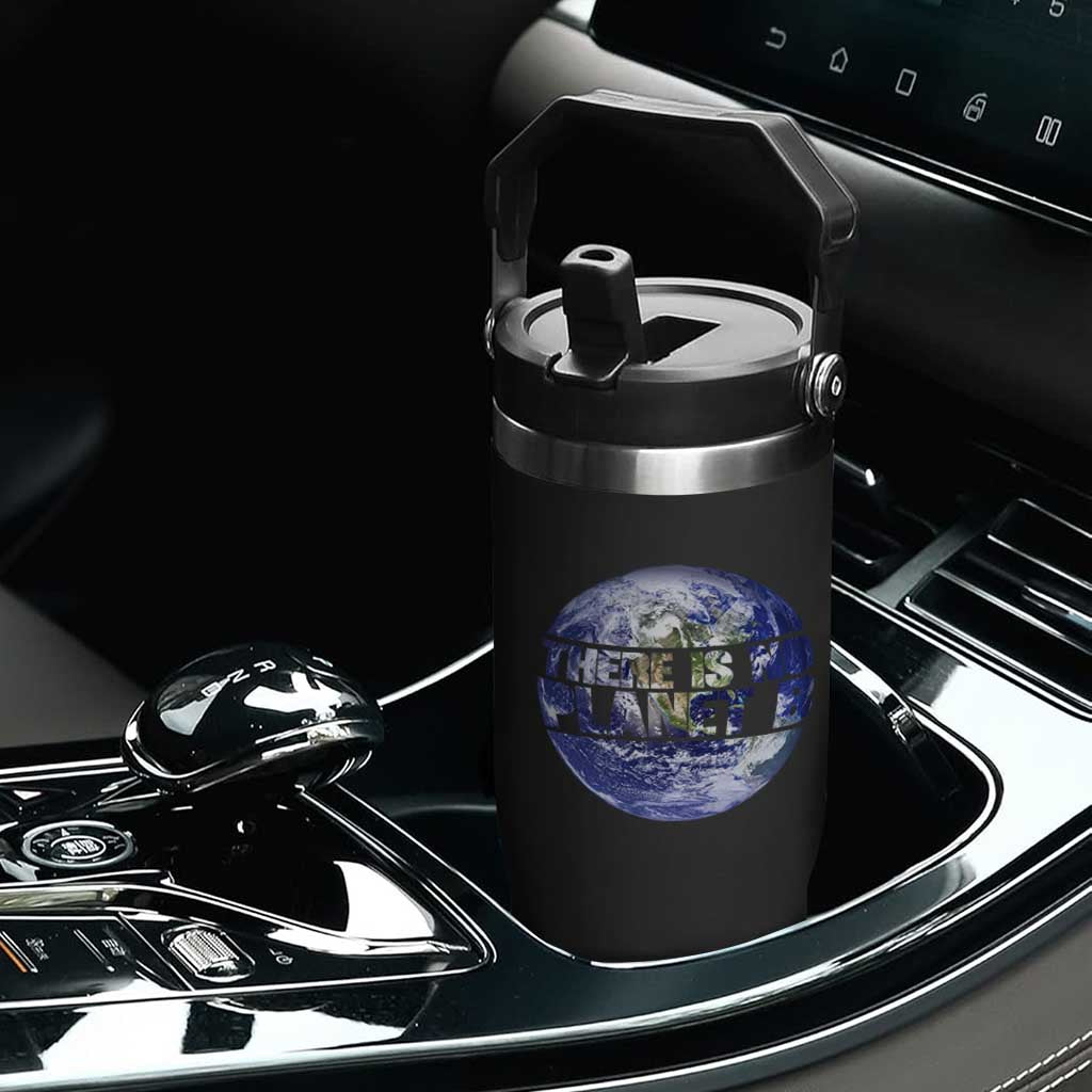 There Is No Planet B Flip Straw Tumbler Earth Day Environmental Awareness Gift TS12 Print Your Wear