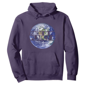 There Is No Planet B Hoodie Earth Day Environmental Awareness Gift TS12 Purple Print Your Wear