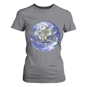 There Is No Planet B T Shirt For Women Earth Day Environmental Awareness Gift TS12 Charcoal Print Your Wear