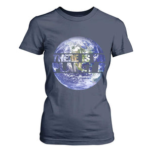 There Is No Planet B T Shirt For Women Earth Day Environmental Awareness Gift TS12 Navy Print Your Wear