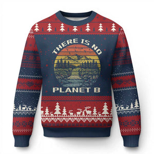 Nature Lover Shirt, Earth Day Gift, Save the Planet Shirt, Nature T-Shirt, Nature Lover Gift, Outdoor Environment Shirts, No Planet B Shirt Ugly Christmas Sweater TS12 Navy Red Print Your Wear