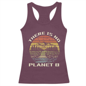 Nature Lover Shirt, Earth Day Gift, Save the Planet Shirt, Nature T-Shirt, Nature Lover Gift, Outdoor Environment Shirts, No Planet B Shirt Racerback Tank Top TS12 Maroon Print Your Wear