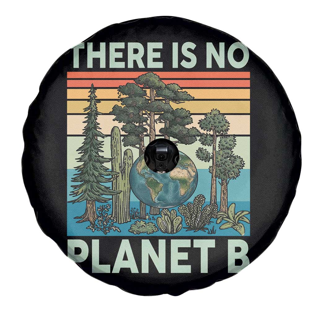 Vintage There Is No Planet B Earth Day Gift Spare Tire Cover TS12 Print Your Wear