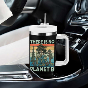 Vintage There Is No Planet B Earth Day Gift Tumbler With Handle TS12 Print Your Wear