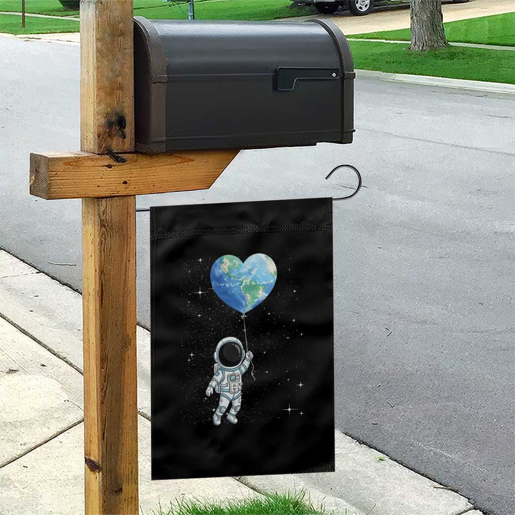 Astronaut Protect The Planet Garden Flag - Earth Day Gift TS12 Print Your Wear