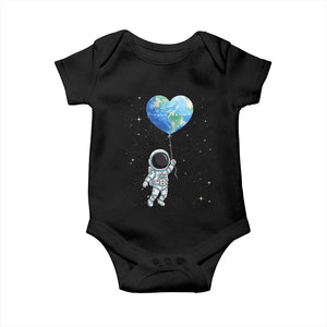 Astronaut Protect The Planet Baby Onesie Earth Day Gift TS12 Black Print Your Wear