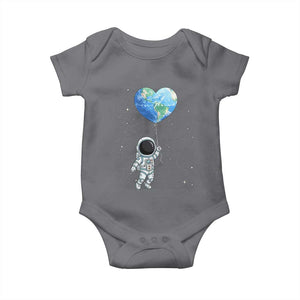 Astronaut Protect The Planet Baby Onesie Earth Day Gift TS12 Charcoal Print Your Wear