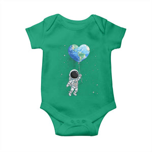 Astronaut Protect The Planet Baby Onesie Earth Day Gift TS12 Irish Green Print Your Wear