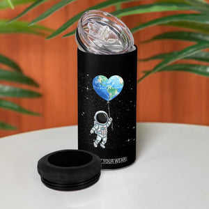Astronaut Protect The Planet 4 in 1 Can Cooler Tumbler Earth Day Gift TS12 Print Your Wear