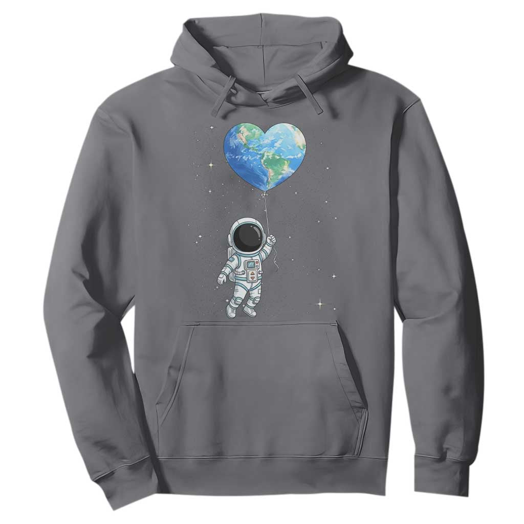 Astronaut Protect The Planet Hoodie Earth Day Gift TS12 Charcoal Print Your Wear