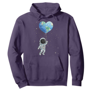 Astronaut Protect The Planet Hoodie Earth Day Gift TS12 Purple Print Your Wear