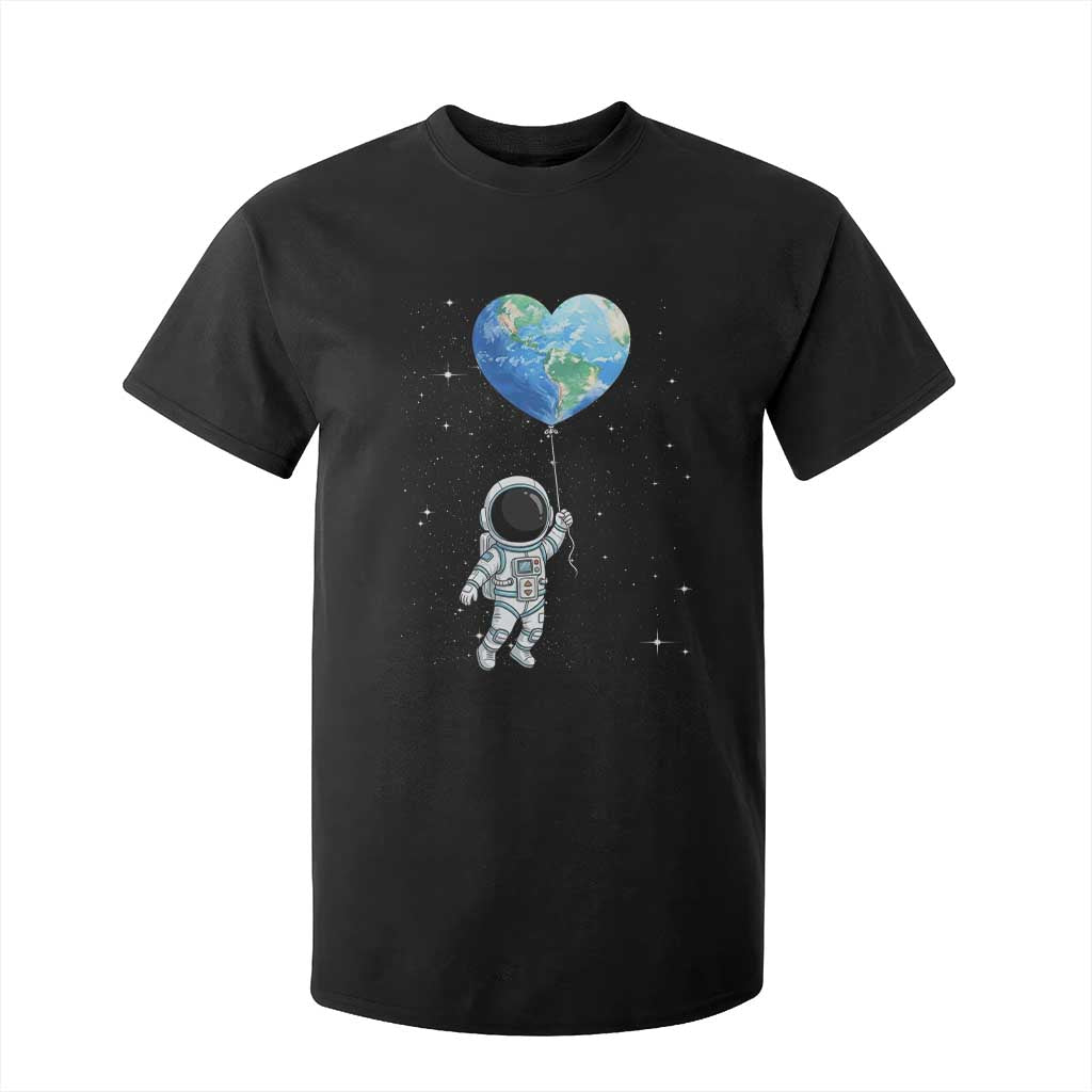 Astronaut Protect The Planet T Shirt For Kid Earth Day Gift TS12 Black Print Your Wear