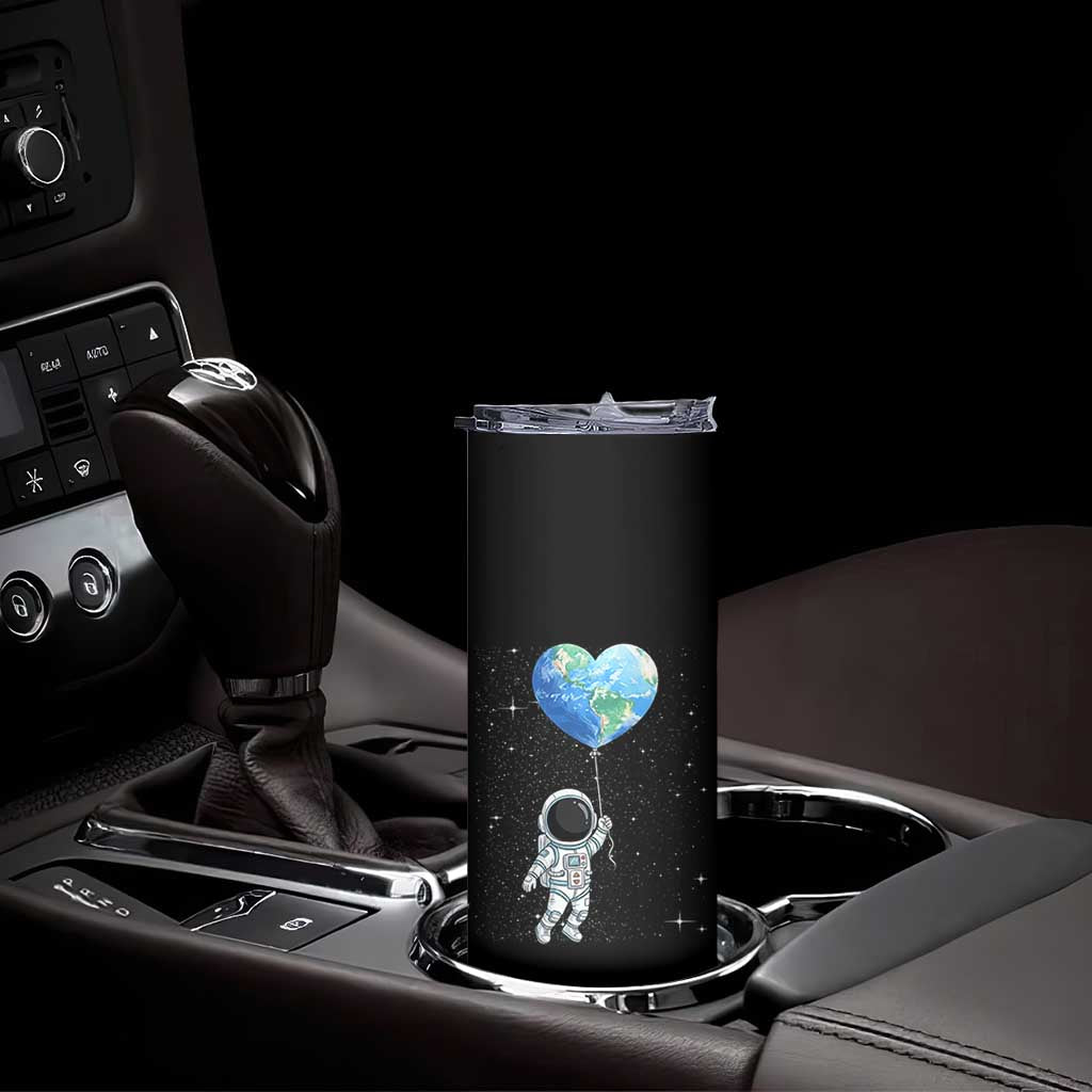 Astronaut Protect The Planet Skinny Tumbler Earth Day Gift TS12 Print Your Wear