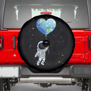 Astronaut Protect The Planet Spare Tire Cover Earth Day Gift TS12 Black Print Your Wear