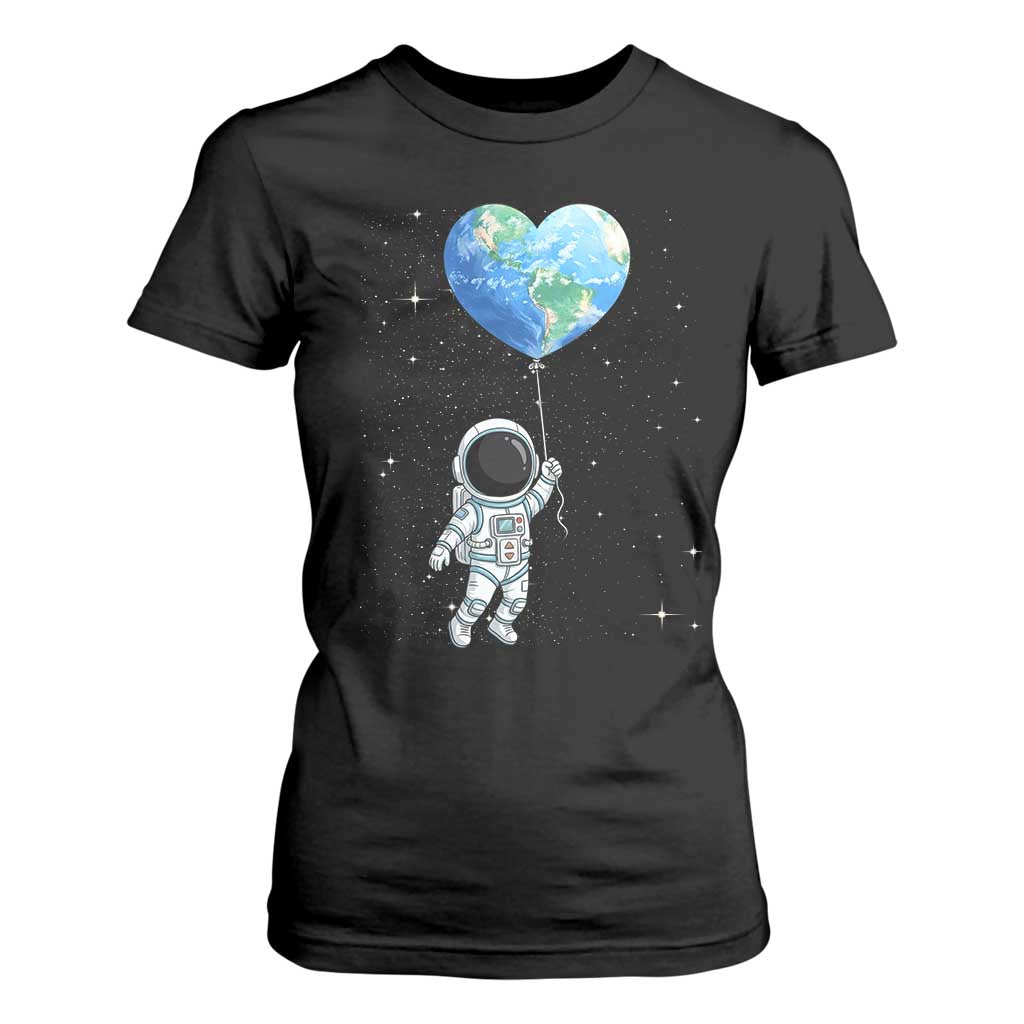 Astronaut Protect The Planet T Shirt For Women Earth Day Gift TS12 Black Print Your Wear